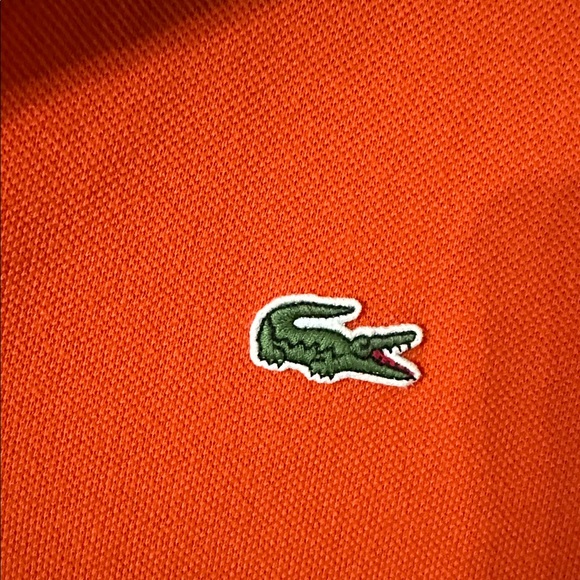 Lacoste Bright Orange Polo Shirt - Picture 5 of 5